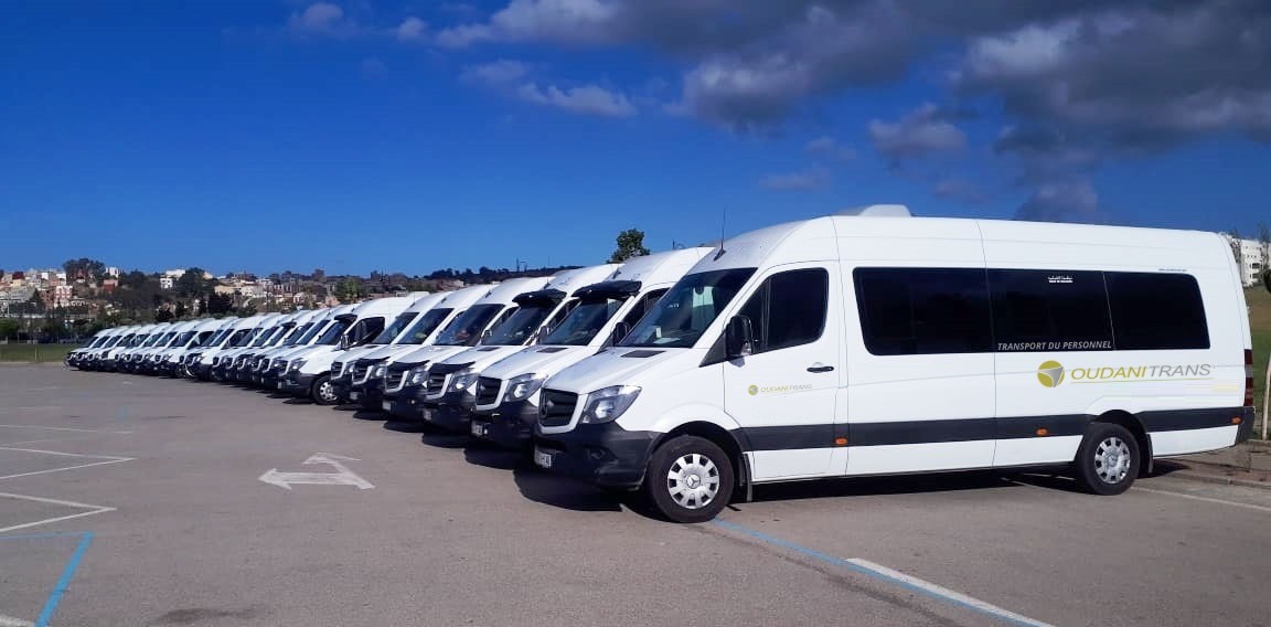 Flotte d'autocars OudaniTrans